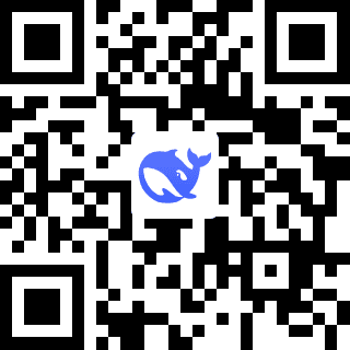QR code to download DeepSeek app